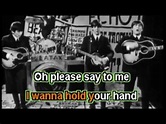The Beatles - I want to hold your hand - Karaoke - YouTube