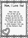 Children's mothers day Poems