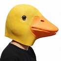 PartyCostume - Duck Mask - Halloween Latex Animal Full Head Mask ...