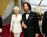 Keanu Reeves from 'The Matrix' Poses on Red Carpet with His Beautiful ...