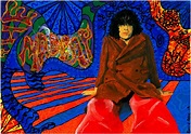 Original Acrylic Syd Barrett Painting - Etsy