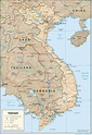 Geographic Map of Vietnam - country.report