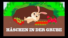 Häschen in der Grube | deutsche Kinderlieder | Kinderlieder zum ...