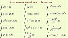 Varios ejercicios resueltos de integrales por partes - Pares del libro ...