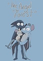 The angel in the forest | Forest gump, Forest animals illustration ...