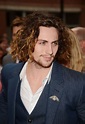 ...he redeemed himself later on with this hair: | Aaron johnson, Curly ...