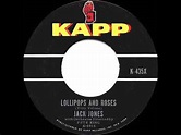1962 HITS ARCHIVE: Lollipops And Roses - Jack Jones (45 single version ...