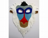 Mono Rafiki máscara traje día del libro tamaño del niño y | Etsy