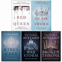 Buy Victoria Aveyard Red Queen Series 5 Books Collection Set (Red Queen ...