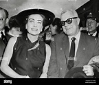 Joan Crawford y su marido, (Presidente de Pepsi Cola) Alfred Steele, a ...