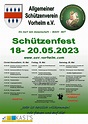 Plakat Schützenfest 2023_gross (1)-1 | Allgemeiner Schützenverein Vorhelm
