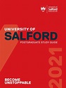 University of Salford Postgraduate Study Guide 2021 by University of ...