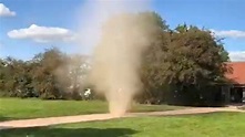 Rare dust devil caught on camera in the UK