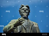 Statue von Revolutionsführer Mikhail Ivanovich Kalinin, Kalinin-Platz ...
