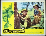 EAST OF KILIMANJARO | Rare Film Posters