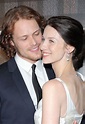 They look so lovely together | Sam heughan, Sam heughan caitriona balfe ...