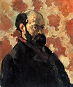 Paul Cézanne - Autorretrato con fondo en rosa | Artelista.com