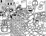 Super Mario Bros. Mushroom Kingdom Madness Inked by SoulStryder210 on ...
