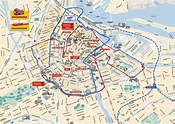 Visita de la ciudad de Amsterdam mapa de la ciudad de Amsterdam mapa ...