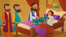Jesús sana a la hija de Jairo - YouTube