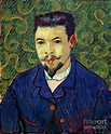 Portrait of Doctor Felix Rey Painting by Vincent van Gogh