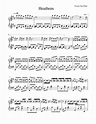 Heathens Sheet music for Piano | Download free in PDF or MIDI ...