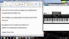 Titanic virtual piano - YouTube