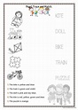 Toys - Kids: English ESL worksheets pdf & doc