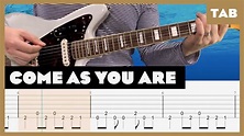 Nirvana - Come As You Are - Guitar Tab (Full Step, 1/2 Step & Standard ...