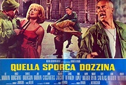 "QUELLA SPORCA DOZZINA" MOVIE POSTER - "THE DIRTY DOZEN" MOVIE POSTER