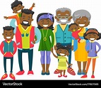 Animated Black Family