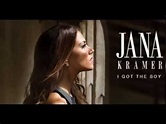 Jana Kramer~I got the boy lyrics - YouTube