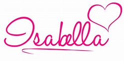 Isabella name logo by bloom914 on deviantART | Names, Names with ...