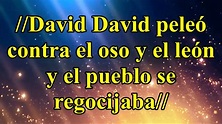 David David danzaba - Inspiración - YouTube