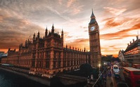 Download wallpapers 4k, London, sunset, Big Ben, Palace of Westminster ...