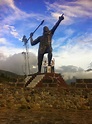 Nuevo monumento del General Rumiñahui en Píllaro | Las Viñas - San ...