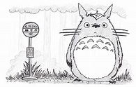 Totoro, Coloring pictures, My neighbor totoro