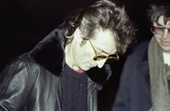 John Lennon's last photo sighting, seen with his killer: Enhanced ...