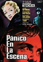 PÁNICO EN LA ESCENA - 1950 | Alfred hitchcock, Film posters art ...