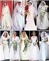 the wedding dresses worn by princess elizabeth and prince edward