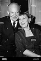 President Dwight D. Eisenhower and his wife, Mamie Eisenhower. ca Stock ...