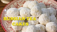 Russian Tea Cakes Recipe (Easy Tea Cakes Recipe) - YouTube