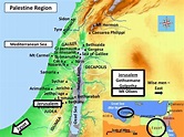 Mount Of Olives Map