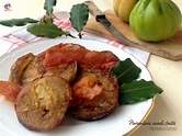 Pomodori verdi fritti - ricetta veloce | Pane Amore e Fantasia!