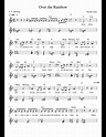 Over the Rainbow sheet music for Piano download free in PDF or MIDI