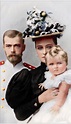 Emperor Nicholas II of Russia, Empress Alexandra Feodorovna, Grand ...