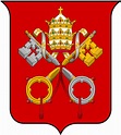 Escudos y banderas de Ciudad del Vaticano.