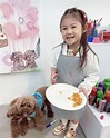 陳冠希3歲女兒迪士尼慶生打扮好潮生日宴辦個人畫展小才女一枚 - 楠木軒