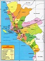Mapa de Lima - Viajar a Peru