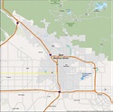 Mapa de San Bernardino, California
